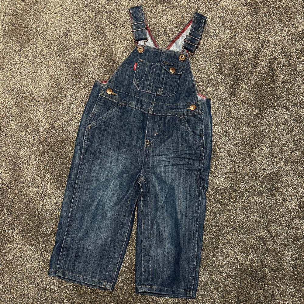 Kids Levis Denim Overalls